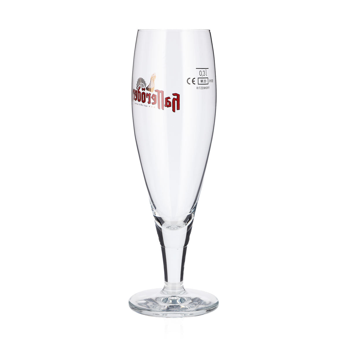 6 bicchieri da birra Hasseröder da 0,3 l, modello "Gockel d'oro" di Ritzenhoff, forma a tulipano – Vista 4