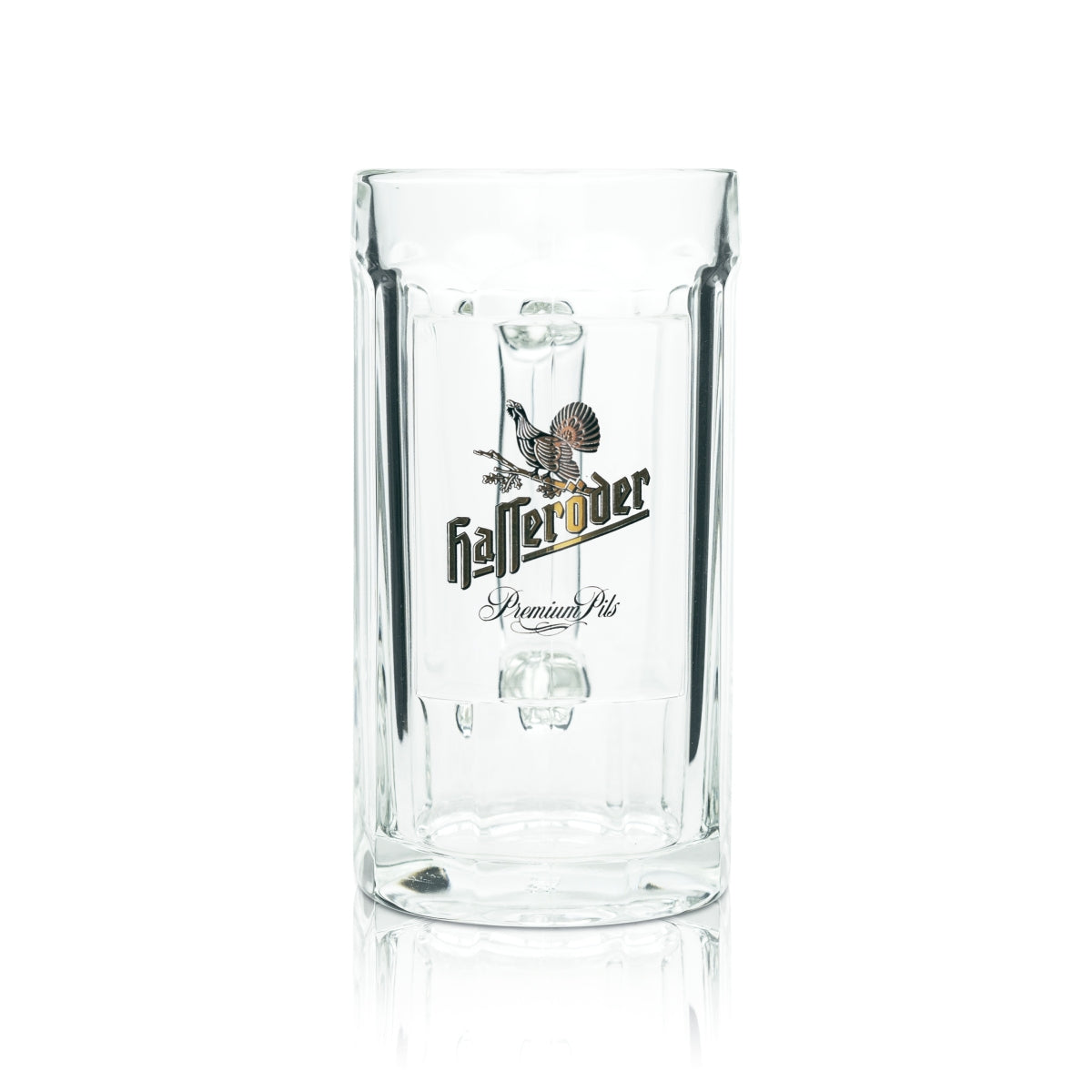 6 bicchieri da birra Hasseröder 0,5 l boccale Sahm Seidel con manico bicchieri boccali Pils – Vista 2