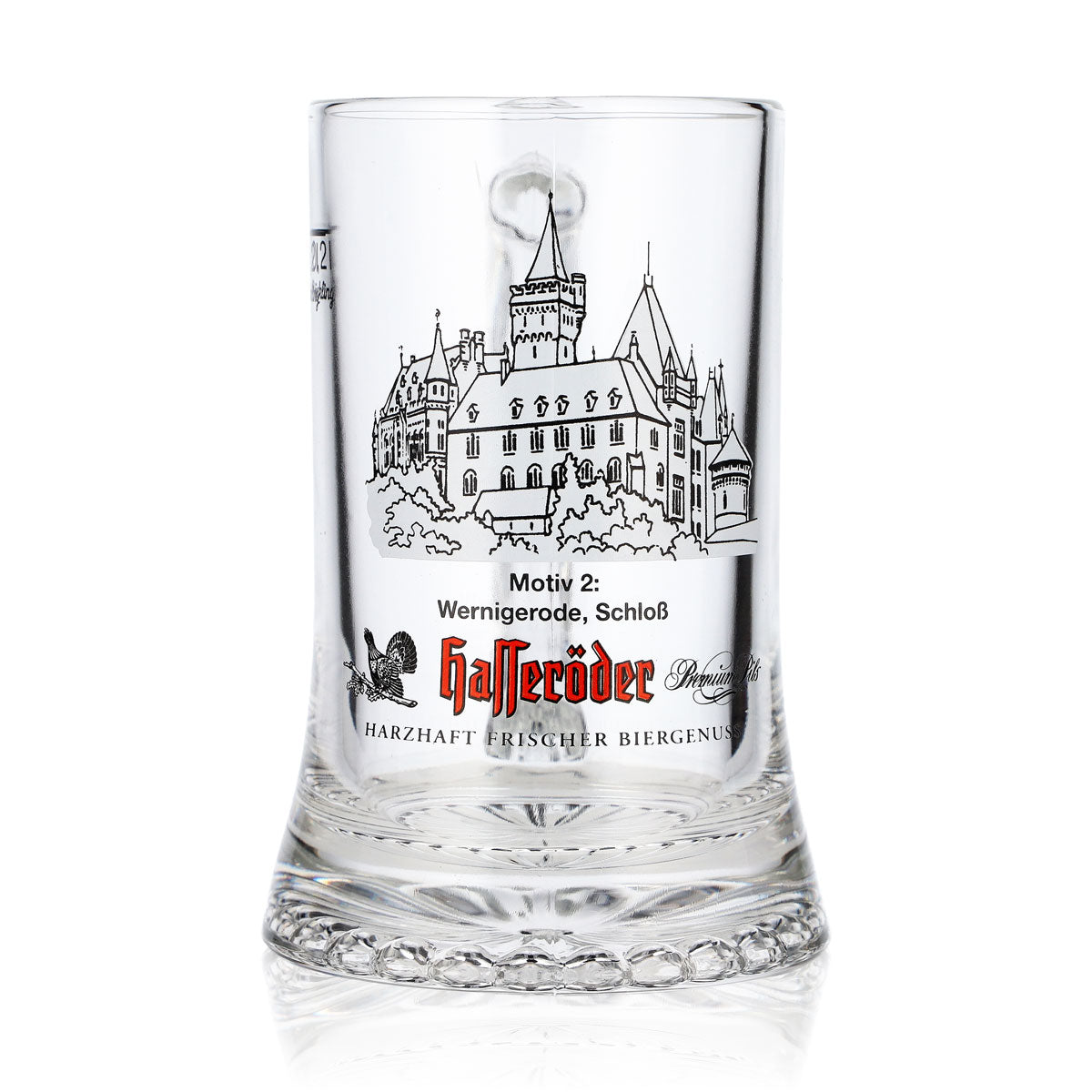 6 bicchieri da birra Hasseröder, boccale da 0,2 l, motivo 2: Castello di Wernigerode (set da 6) – Vista 2