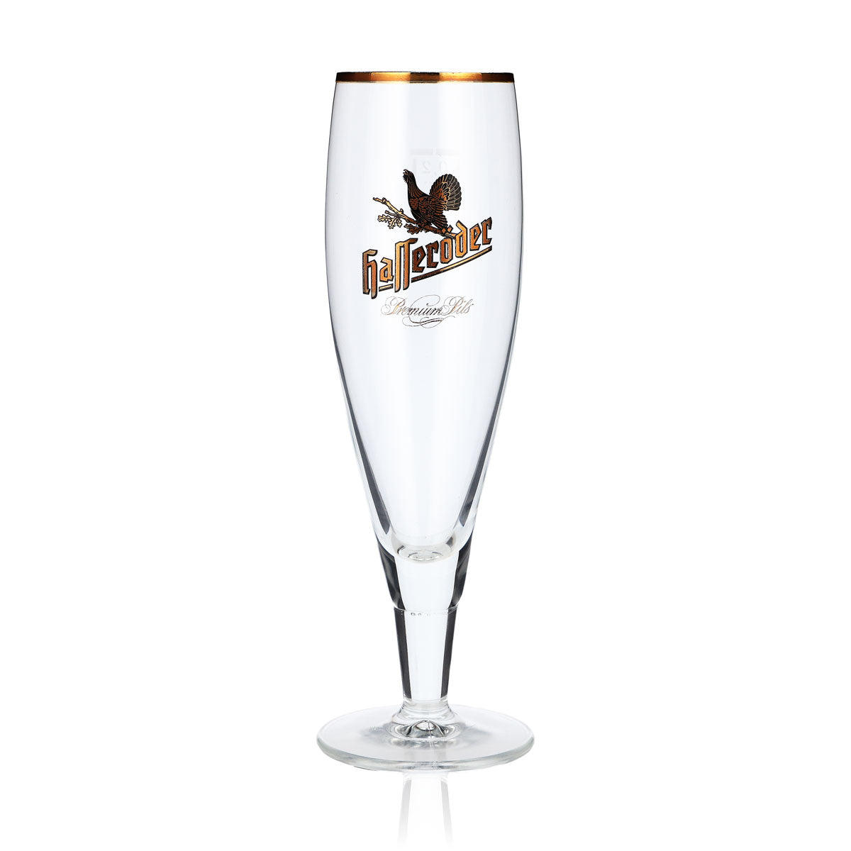 6 bicchieri da birra Hasseröder 0,2 l con bordo dorato Alegro Pokal lungo Ritzenhoff – Vista 2