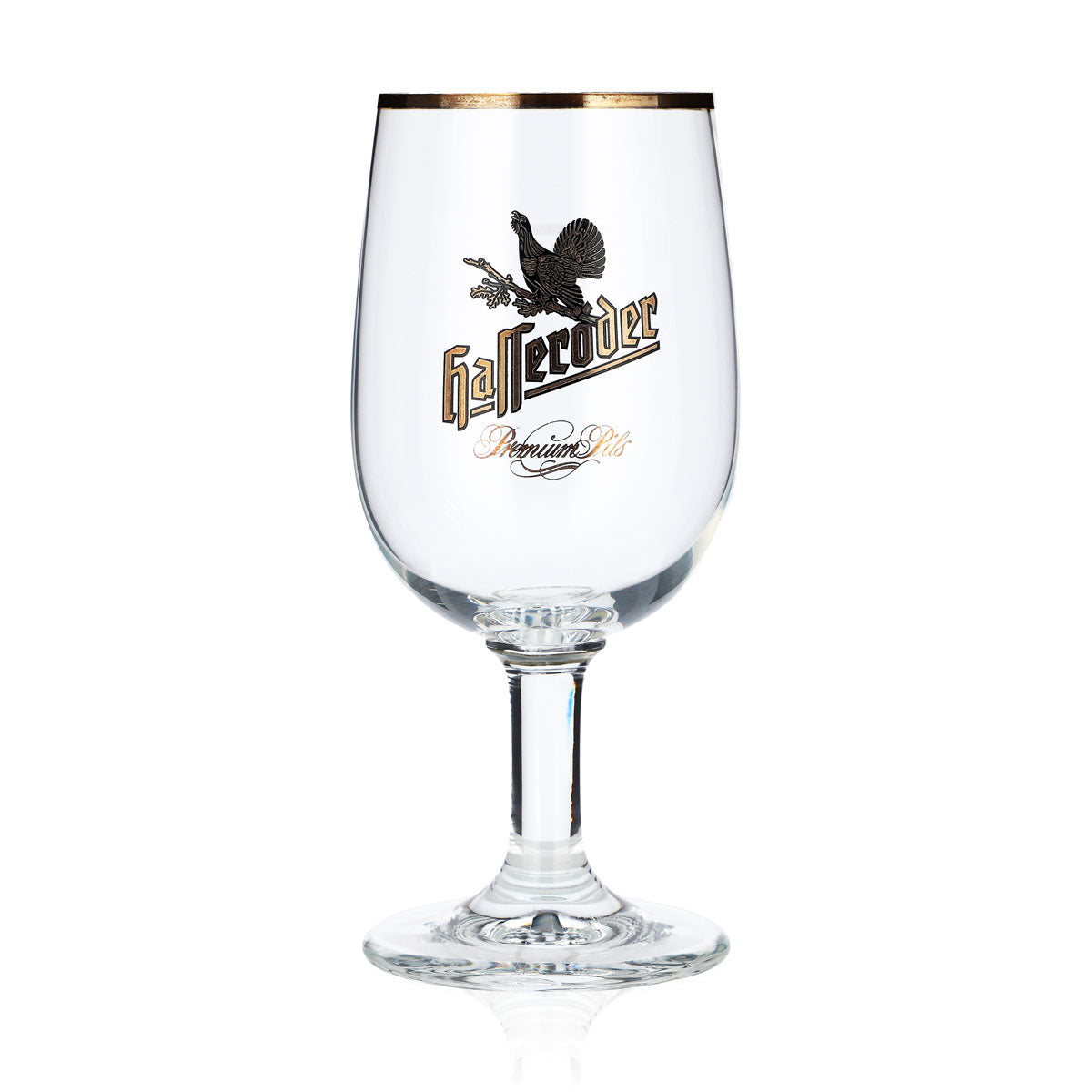 6 bicchieri da birra Hasseröder con bordo dorato da 0,2 l "Premium Pils" Ritzenhoff – Vista 2