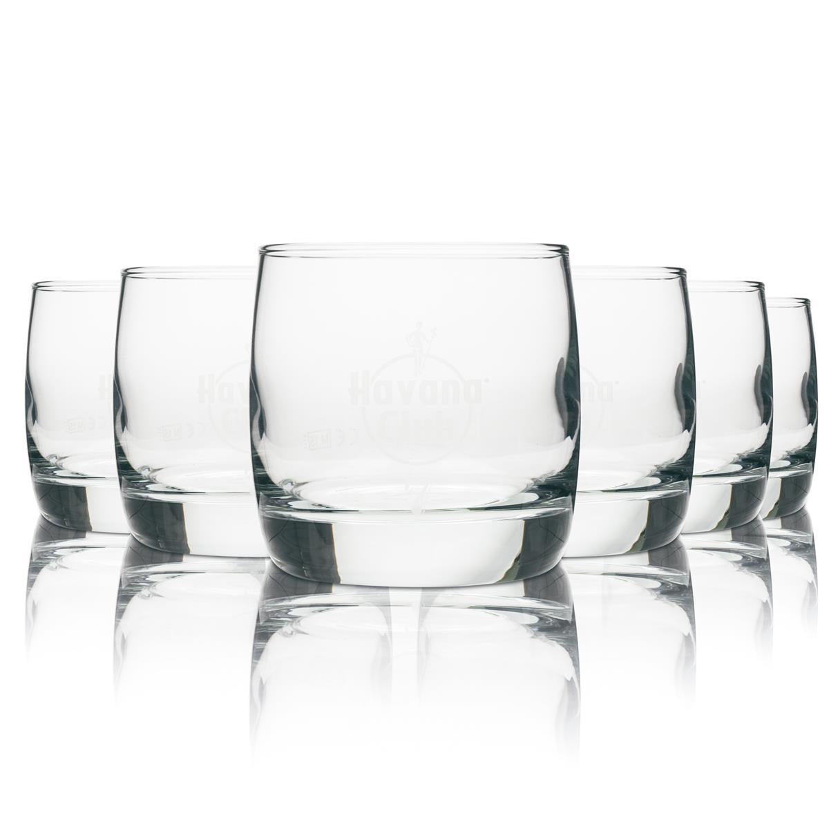 6 bicchieri tumbler Havana Rum 7 Anos  Rastal