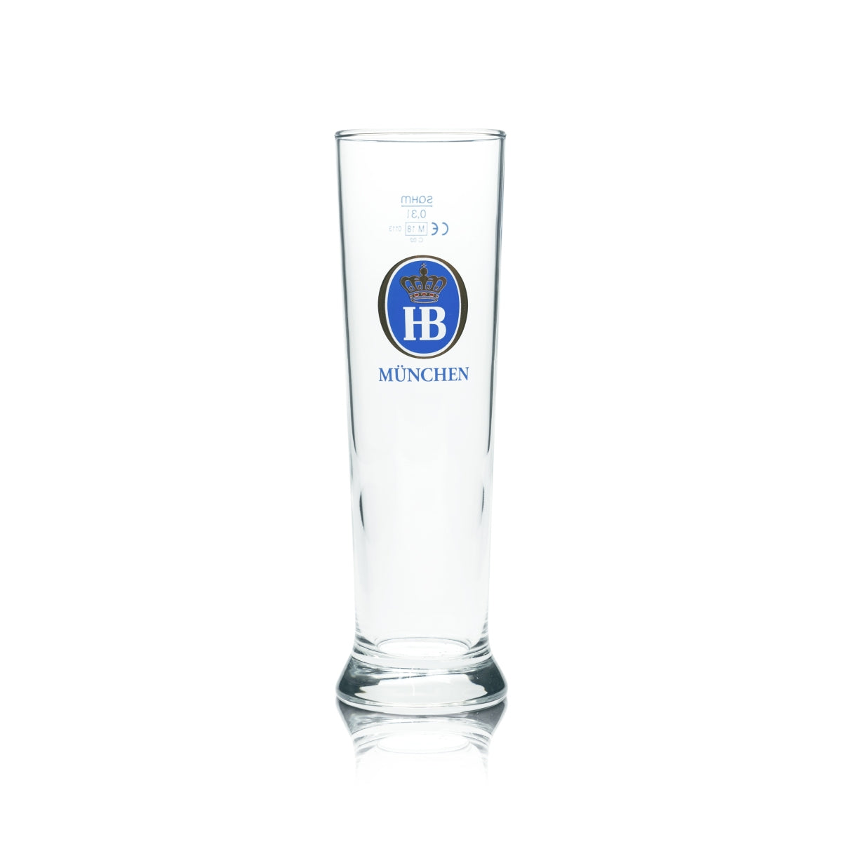 6 bicchieri da birra HB München 0,3 a forma di tulipano, birrificio Baviera, bar gastronomico, birra – Vista 2