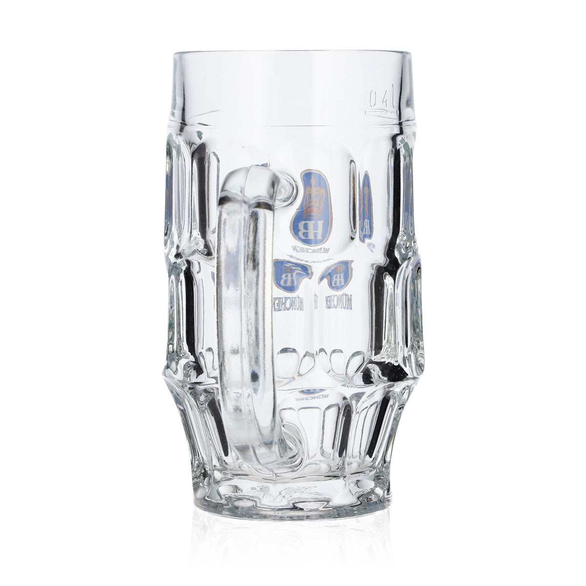 6x HB Monaco di Baviera Bicchieri da birra Seidel 0,4 l Boccale Strasburgo B-WARE – Vista 5