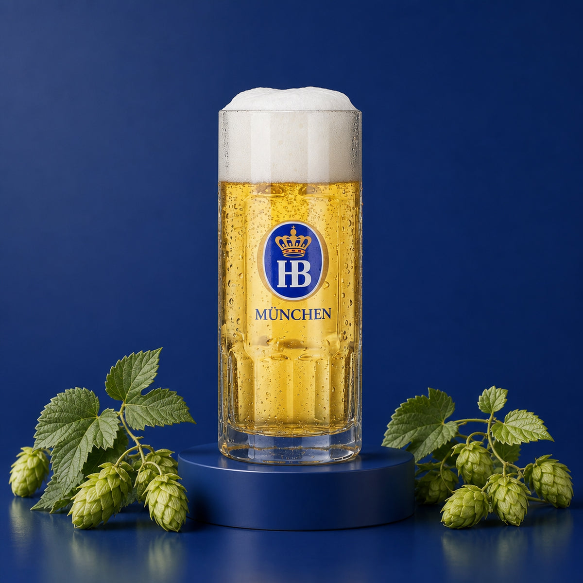 6x HB Monaco di Baviera Bicchiere da birra 0,3 l Set di boccali Seidel Birrificio Baviera