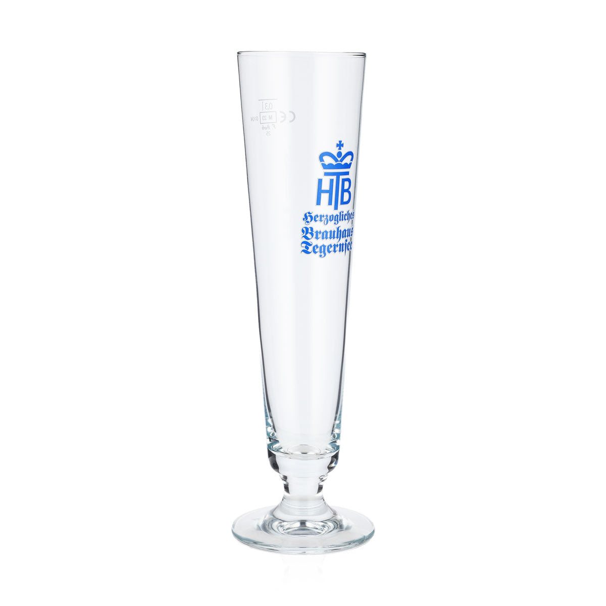 6 bicchieri da birra HB Tegernsee da 0,3 l, modello Pils, con il vecchio logo (set da 6) – Vista 2