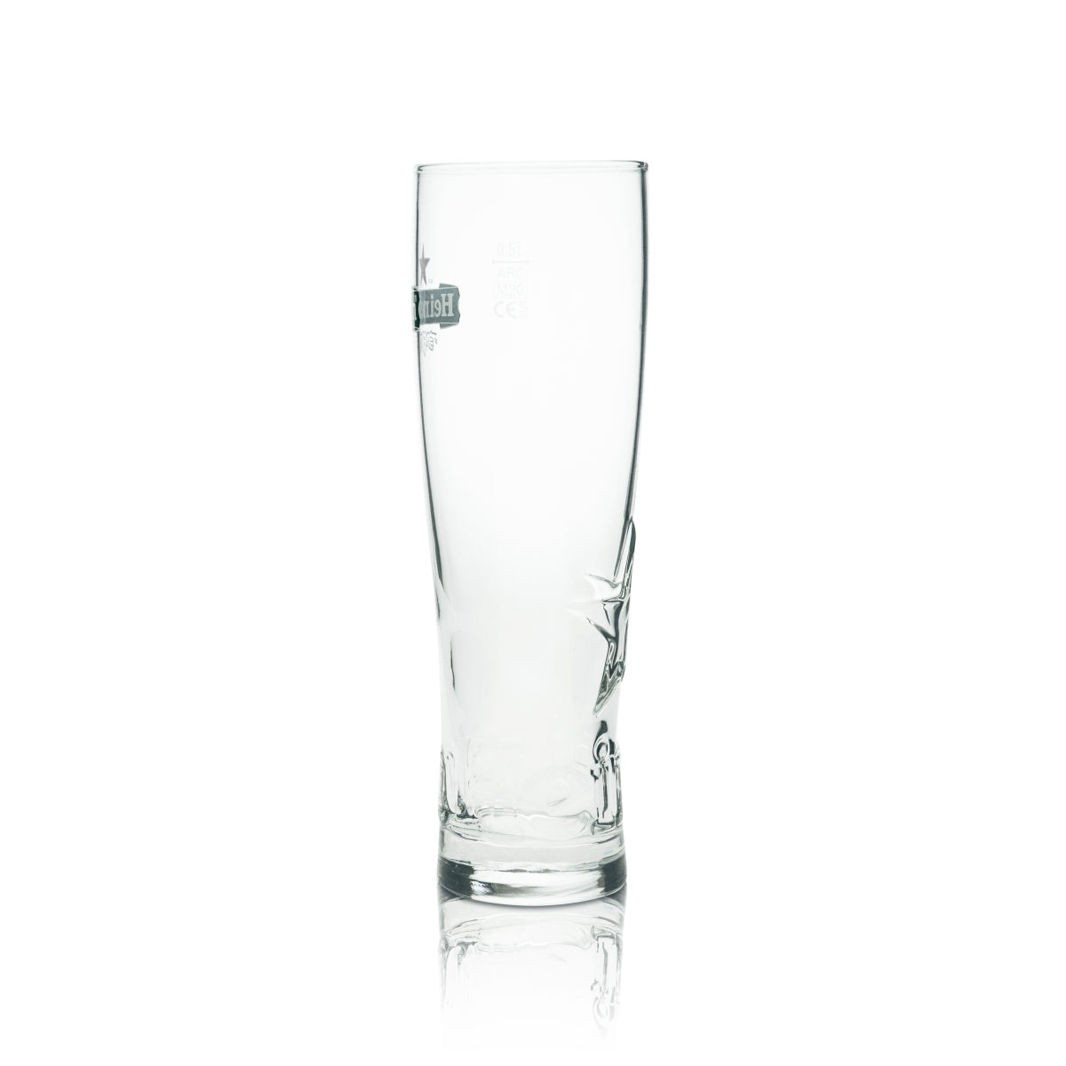 6 bicchieri da birra Heineken Tulipano 0,5 l con stella in rilievo – Vista 3