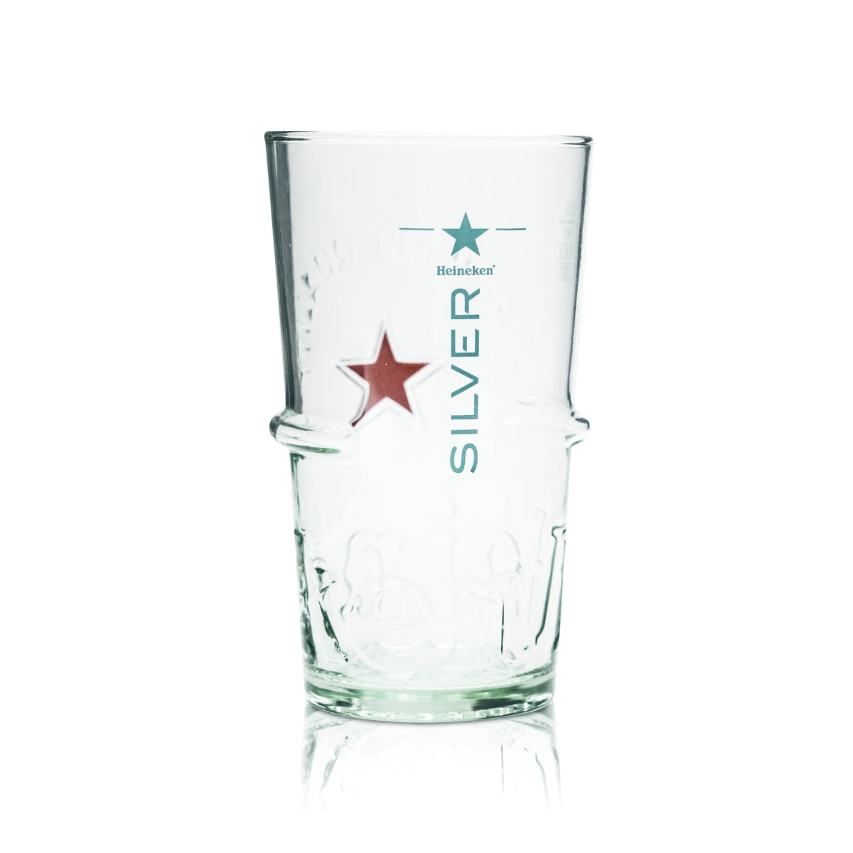 6 bicchieri Heineken 0,5 l con bordo rialzato, argento, birra, gastronomia, rovere, Beer Cup NL – Vista 3