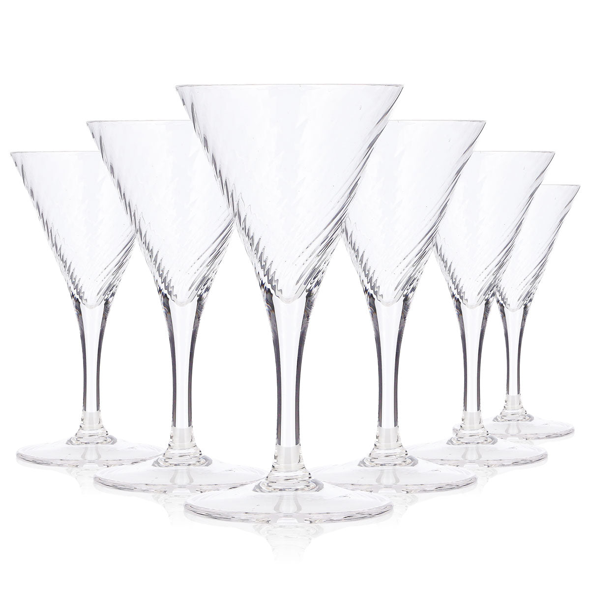 6 bicchieri da gin Hendricks da 0,05 l, a calice, da degustazione, da annusaggio, da whisky (set da 6)