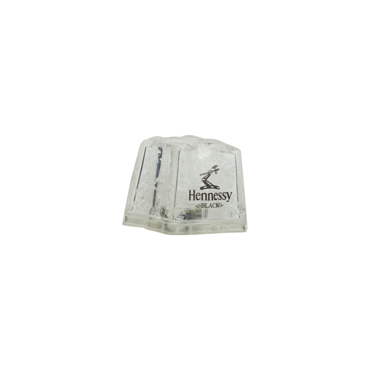 6x cubetti di ghiaccio Hennessy Black Cognac in plastica LED blu pietra whisky bar Ice – Vista 2