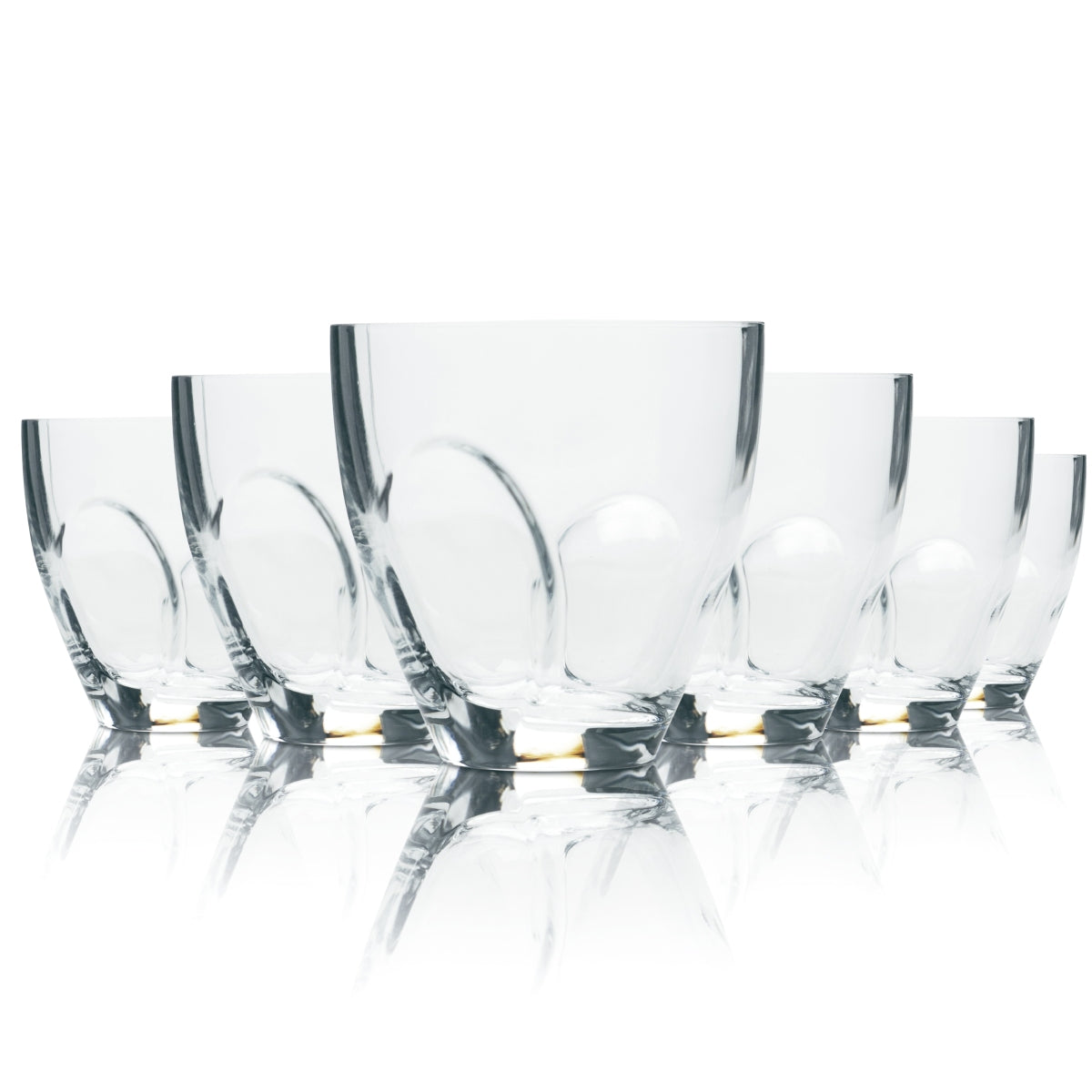 6 bicchieri Hennessy XO Fine Cognac 0,2 l tumbler con impugnatura incassata e rilievo Whiskey