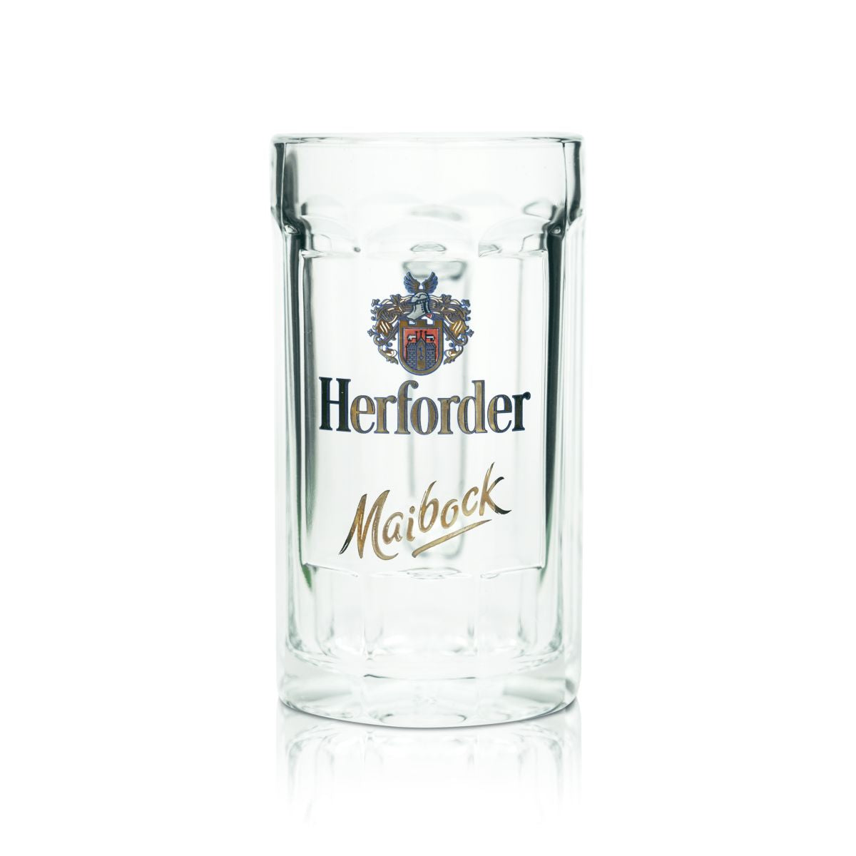 6 bicchieri da birra Herforder da 0,2 l in vetro sagomato, set di boccali Humepn Maibock Seidel – Vista 2