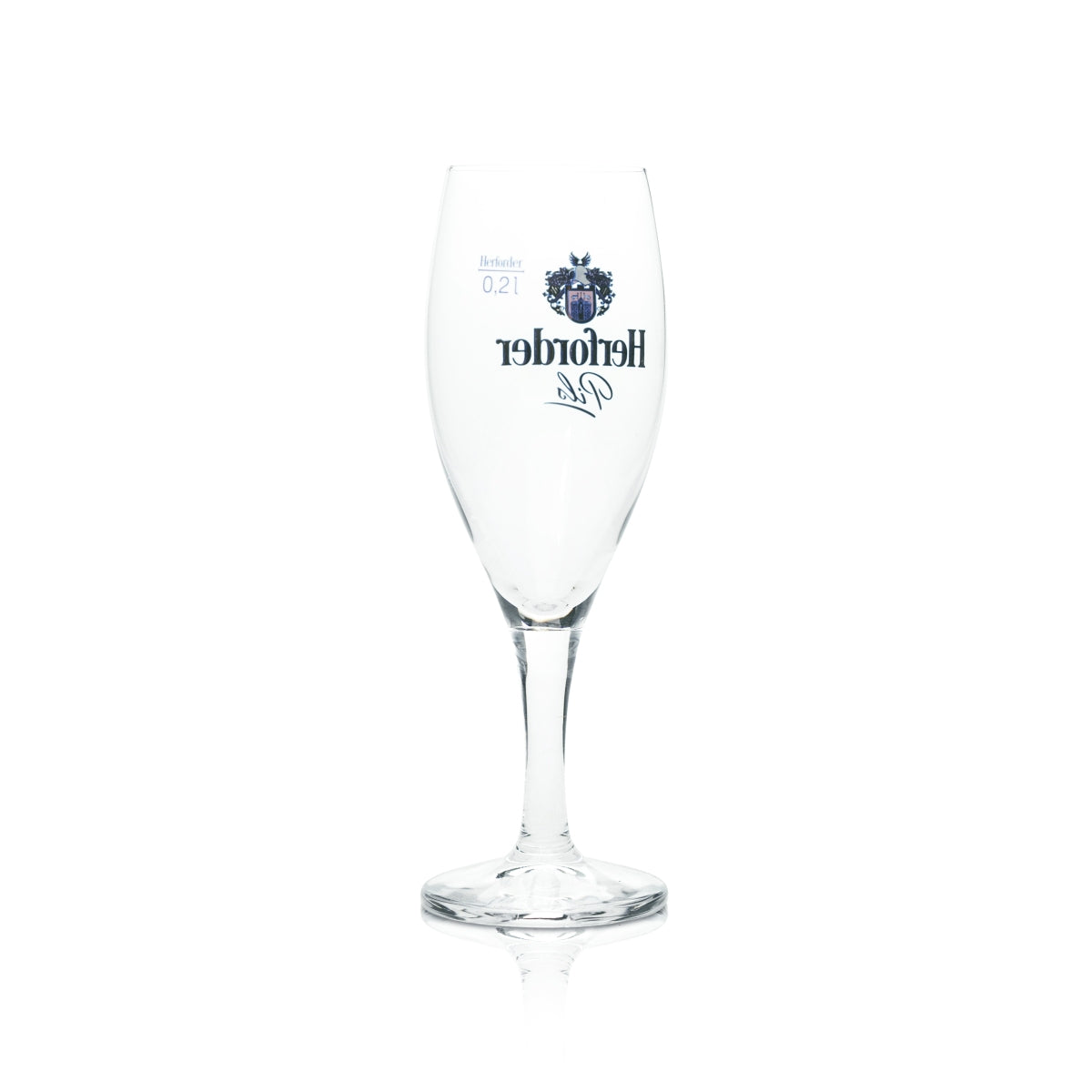 6 bicchieri da birra Herforder Pils da 0,2 l, forma a tulipano, con schiuma imperiale, birrificio Beer – Vista 3