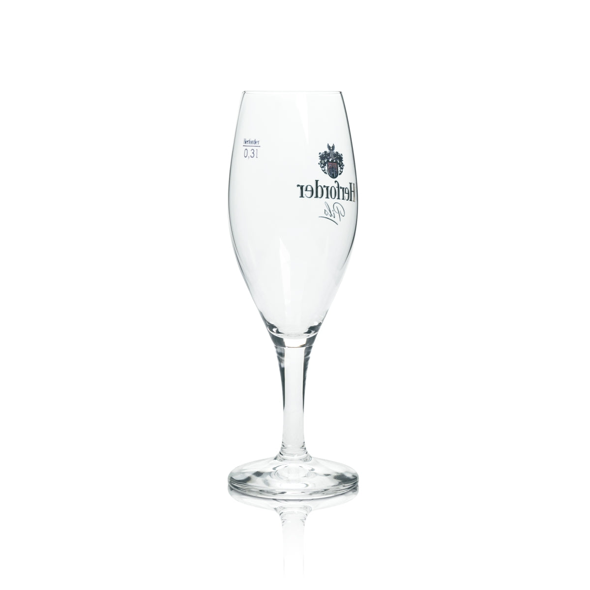 6 bicchieri da birra Herforder Pils da 0,3 l, forma a tulipano Imperia Sahm, birrificio Stiel – Vista 3