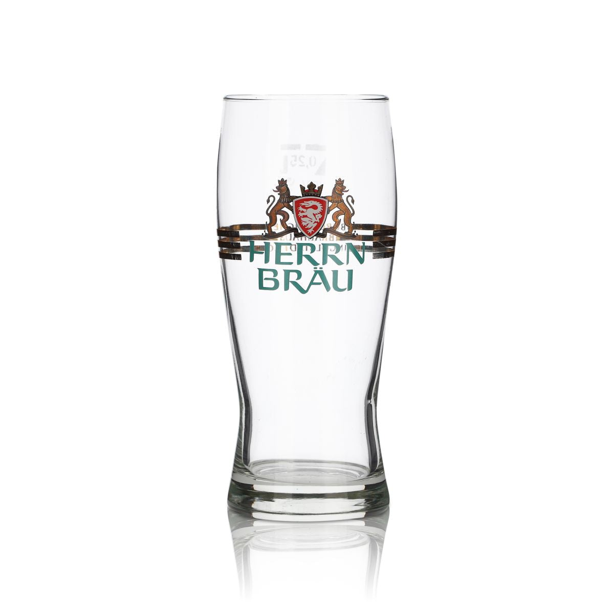 6 bicchieri Herrbräu da 0,25 l Set di bicchieri da birra Willibecher Birrificio Gastronomia Calibrati – Vista 2