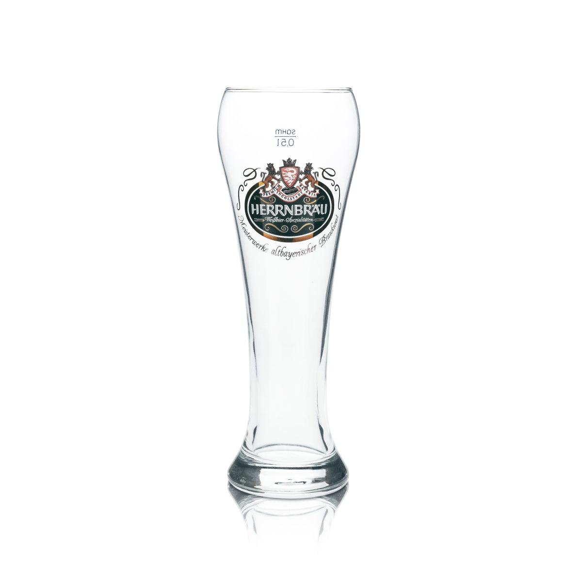 6 bicchieri da birra Herrbräu Weißbier 0,5 l Lievito di frumento Bicchieri Birrificio Ristorante Bar Pub – Vista 2