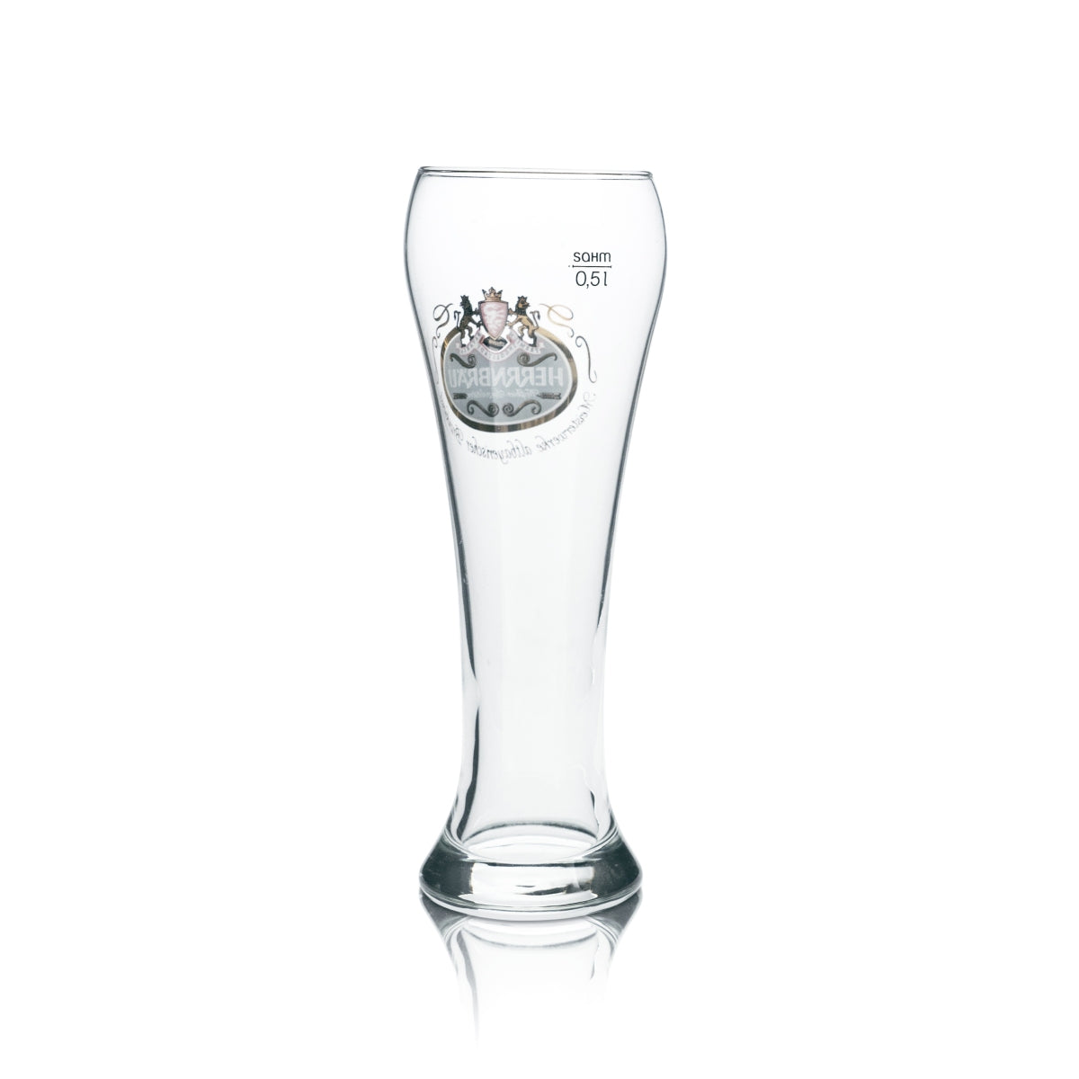 6 bicchieri da birra Herrbräu Weißbier 0,5 l Lievito di frumento Bicchieri Birrificio Ristorante Bar Pub – Vista 3