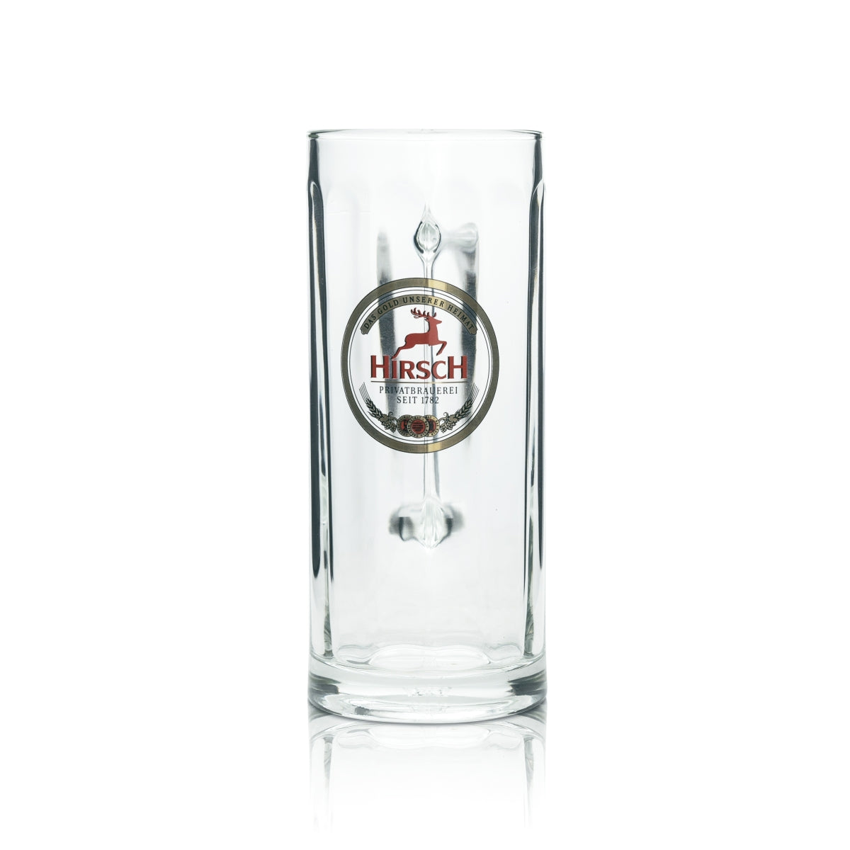 6 bicchieri da birra Hirsch Bräu 0,3 l boccale Rastal Seidel con manico Bicchieri boccali Birrificio Beer Bar – Vista 2