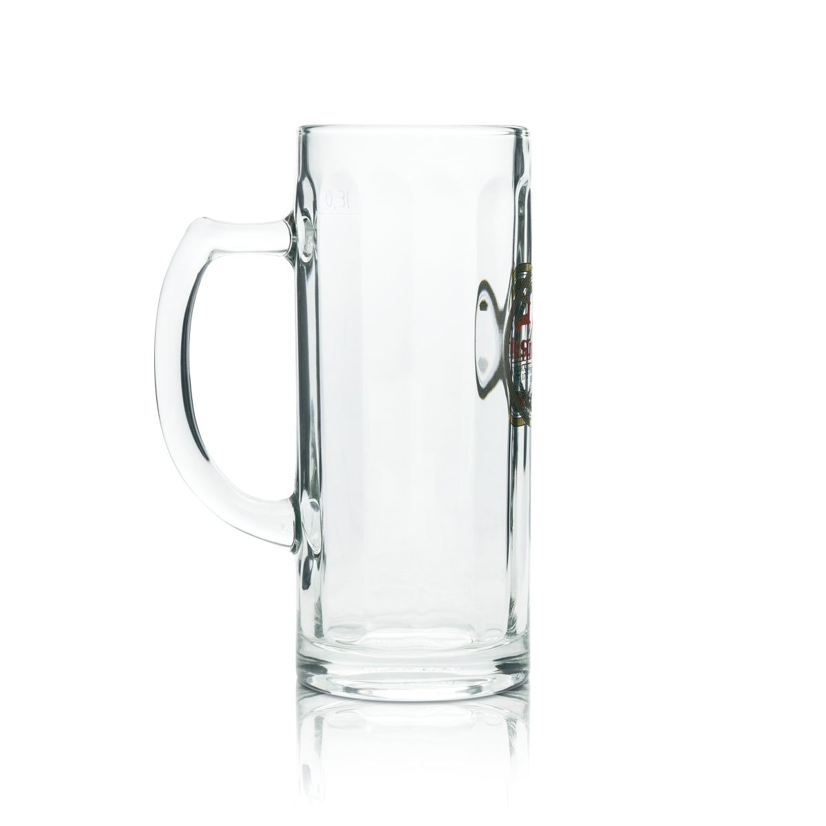 6 bicchieri da birra Hirsch Bräu 0,3 l boccale Rastal Seidel con manico Bicchieri boccali Birrificio Beer Bar – Vista 3