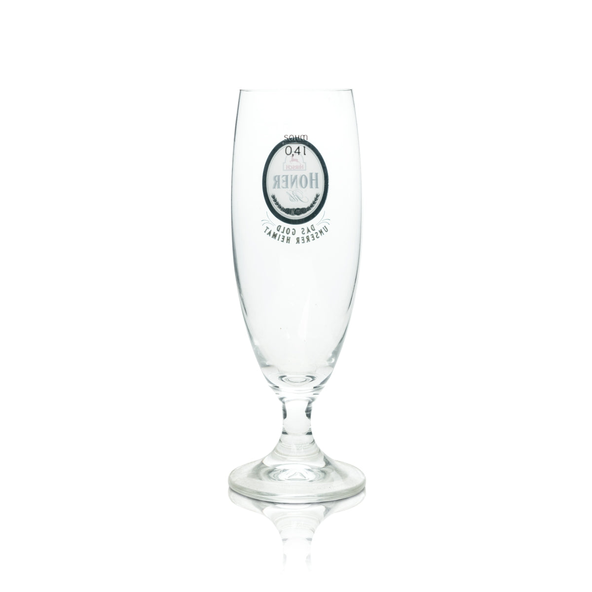 6 bicchieri da birra Hirsch Bräu da 0,4 l, bicchieri a calice Honer Parma Sahm Tulpe Pils, bicchieri con stelo – Vista 3
