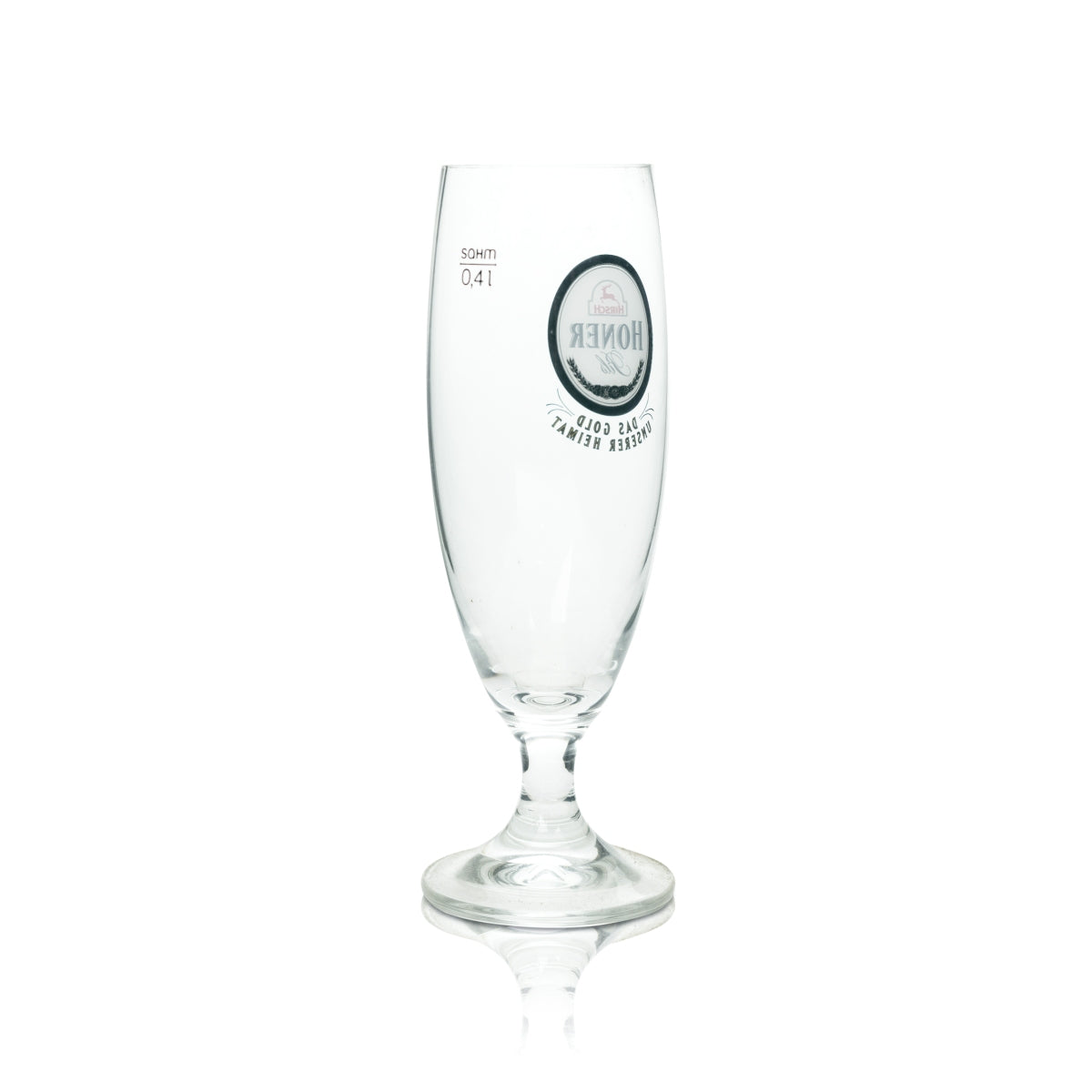 6 bicchieri da birra Hirsch Bräu da 0,4 l, bicchieri a calice Honer Parma Sahm Tulpe Pils, bicchieri con stelo – Vista 4