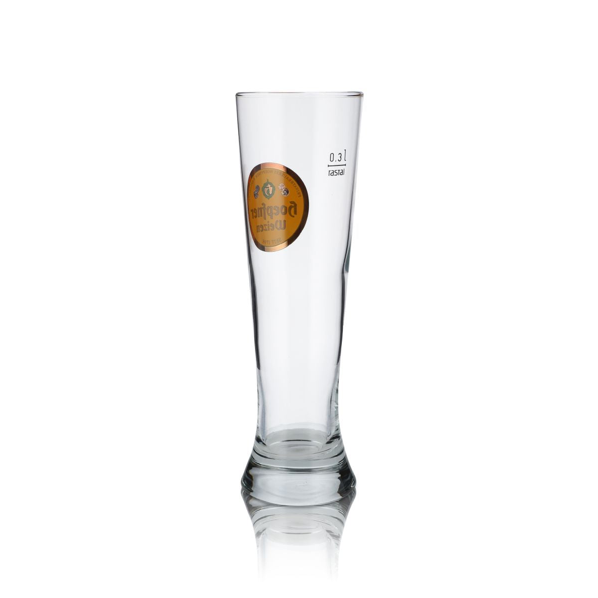 6 bicchieri Hoepfner da 0,3 l per birra bianca Set di bicchieri per birra bianca Birrificio Karlsruhe – Vista 3
