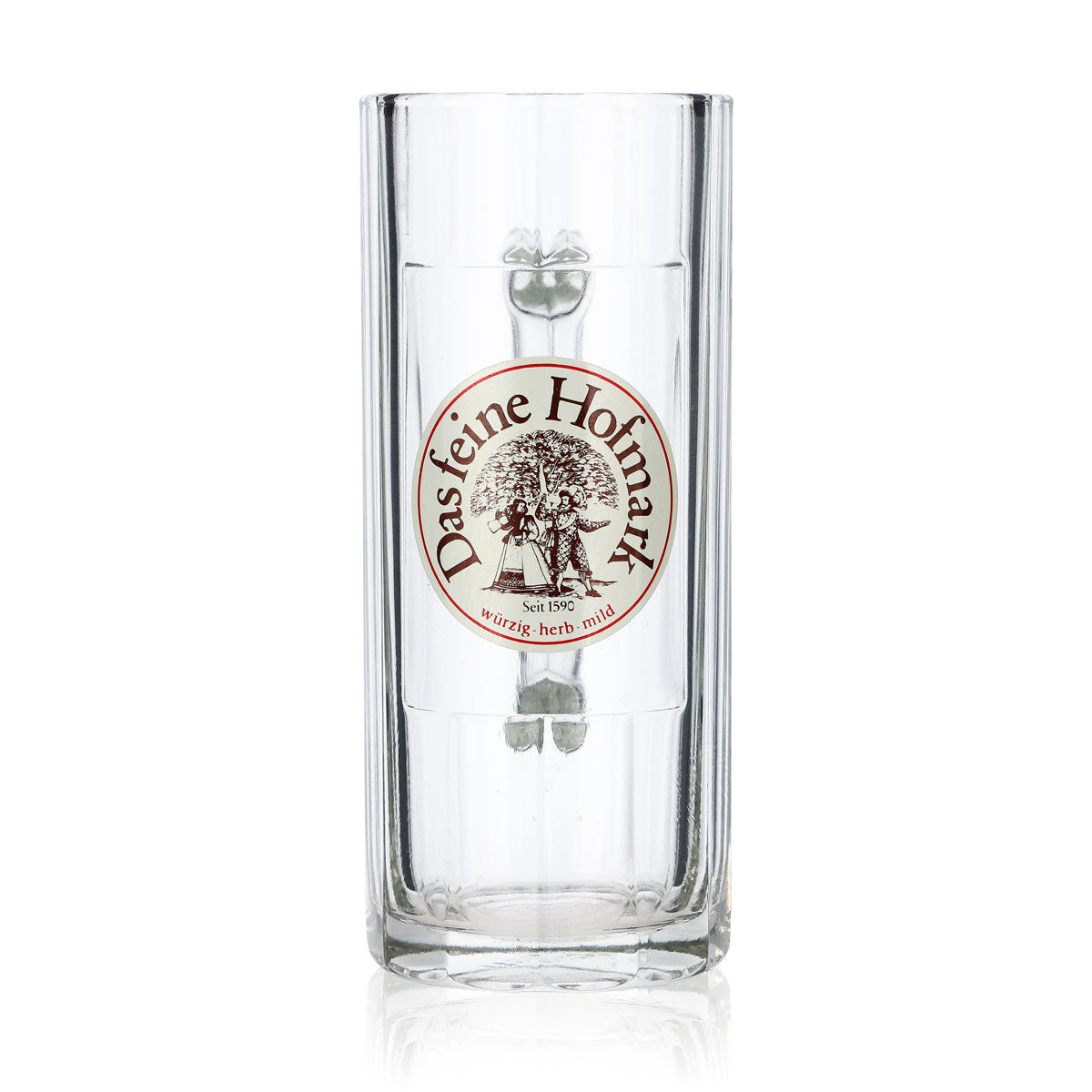 6 bicchieri Hofmark da 0,3 l Set di bicchieri da birra Hofmark Humpen Seidel Brauerei – Vista 2