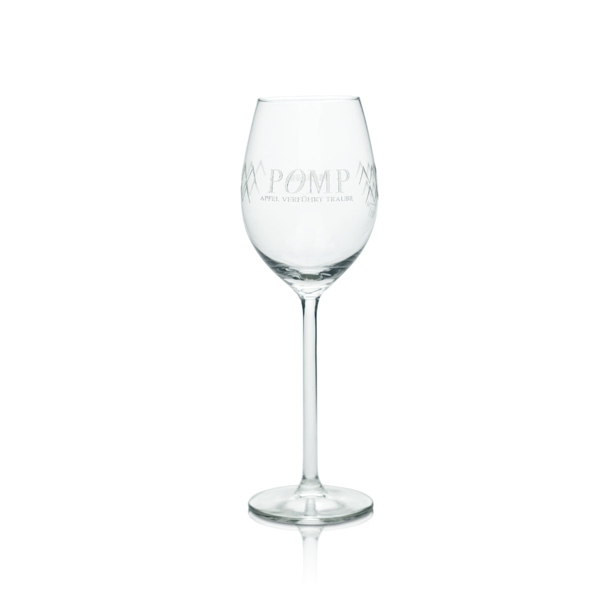 6 bicchieri da vino in vetro 0,32 l stile calice POMP sidro sidro sidro mostro gastronomia – Vista 2