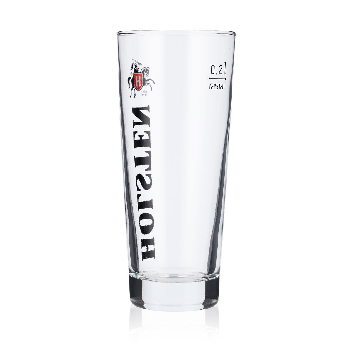 6 bicchieri da birra Holsten da 0,2 l Willli-Becher Bicchieri da birra Logo nero verticale – Vista 4