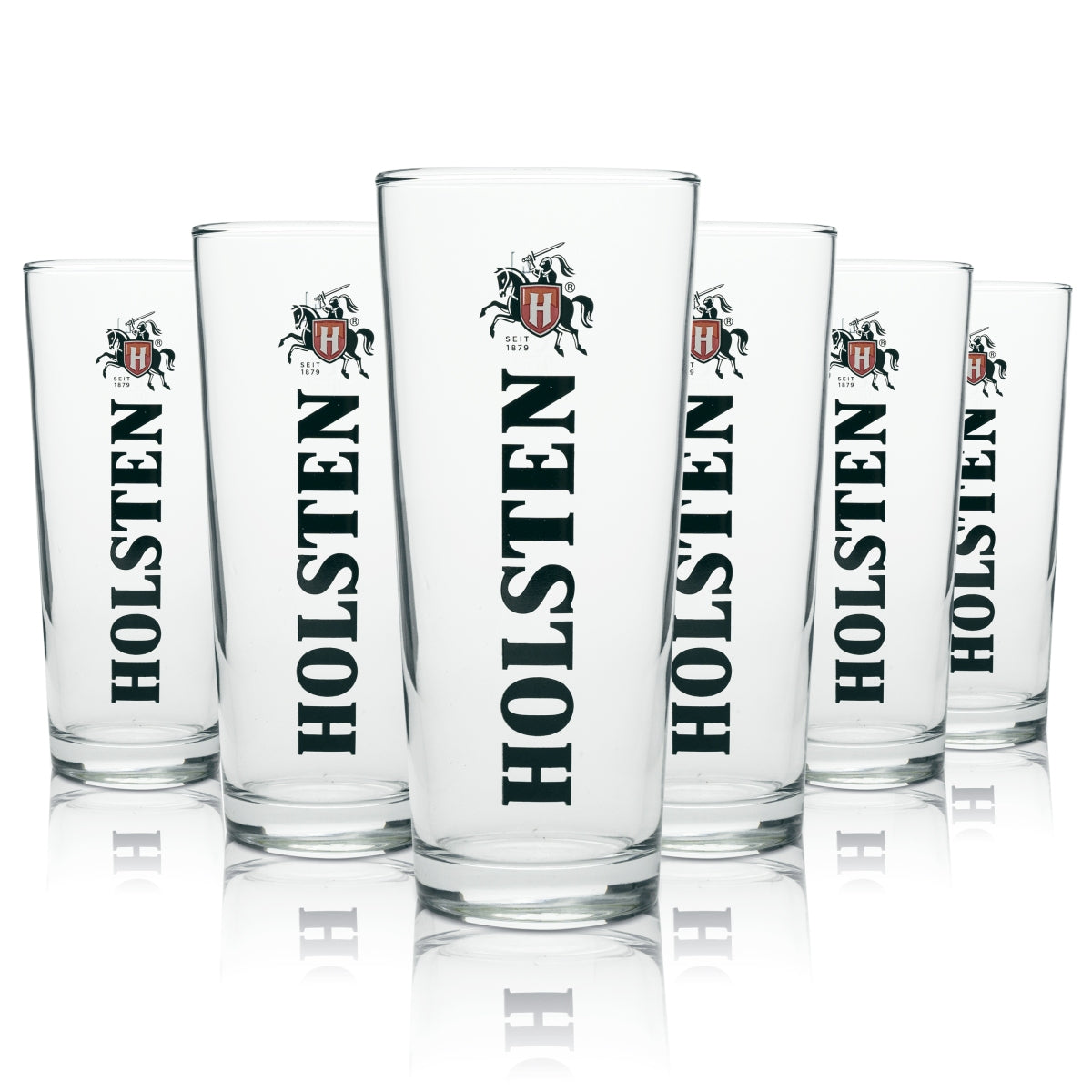 6 bicchieri da birra Holsten 0,4 l bicchiere long drink Rastal nuovo