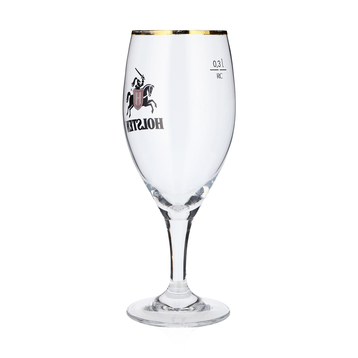 6 bicchieri da birra Holsten  Bicchieri da birra da 0,3 l Bicchieri a calice con bordo dorato Ritzenhoff – Vista 4