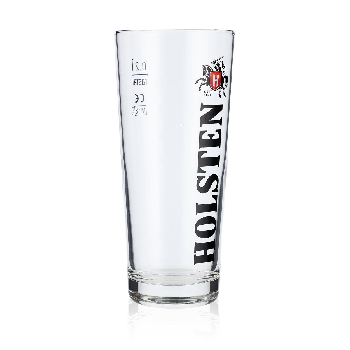 6 bicchieri da birra Holsten Frankonia 0,2 l Bicchieri da birra con scritta verticale – Vista 3