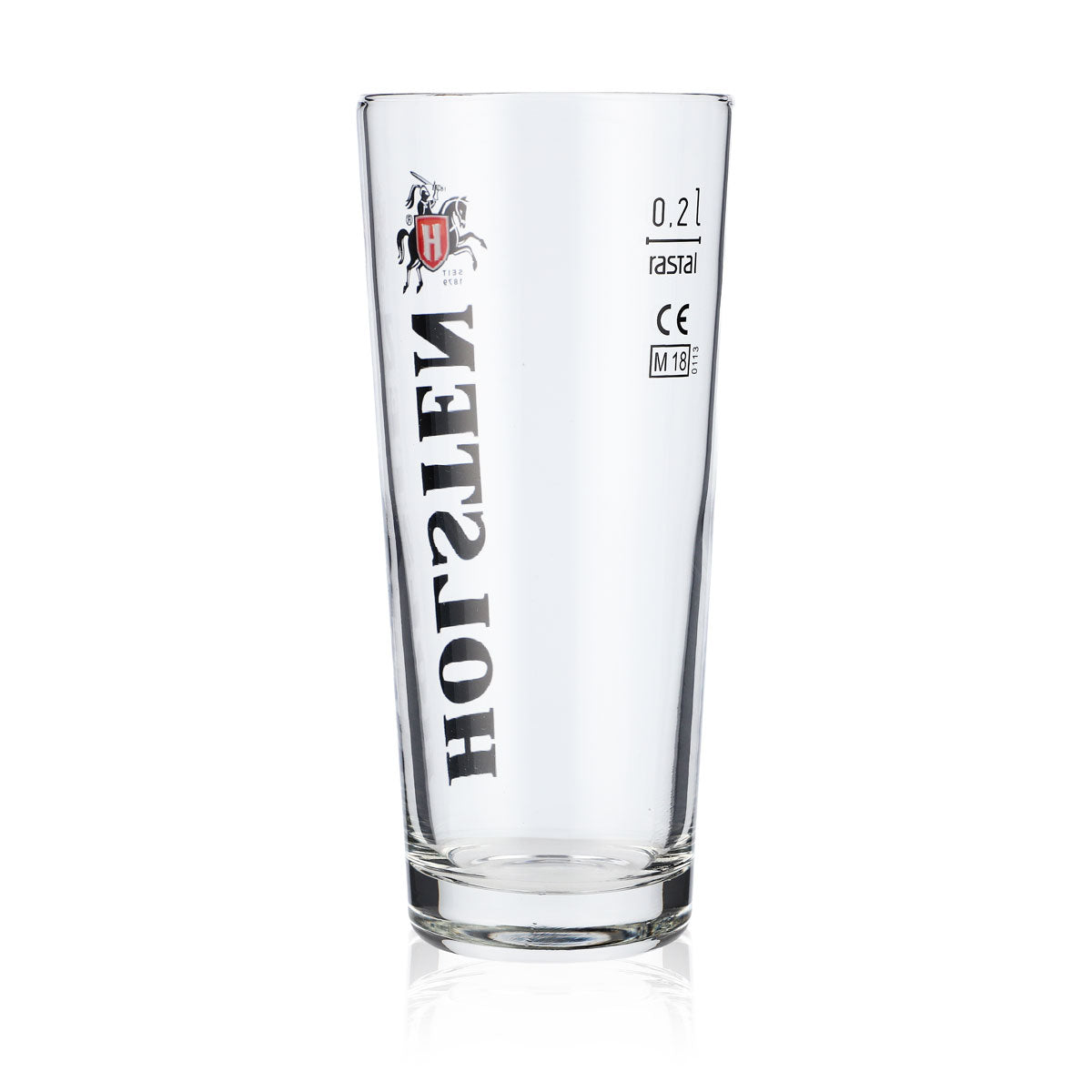 6 bicchieri da birra Holsten Frankonia 0,2 l Bicchieri da birra con scritta verticale – Vista 4