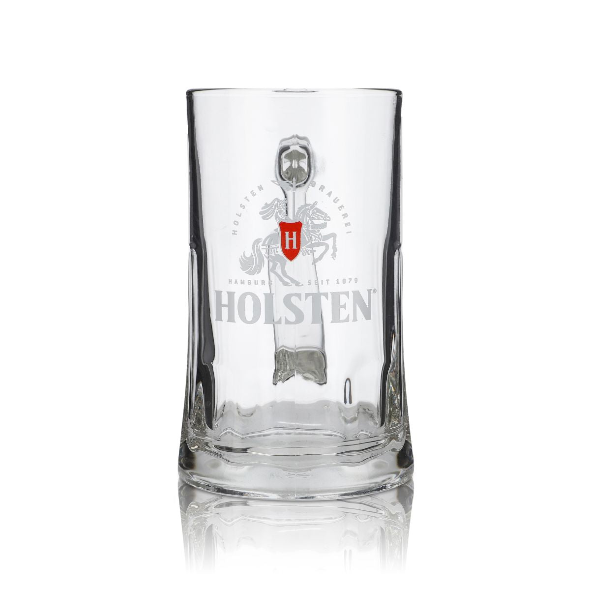6 bicchieri da birra Holsten in vetro da 0,4 l, boccale, boccale da birra, bicchieri da birra Pilsner, set birrificio – Vista 2