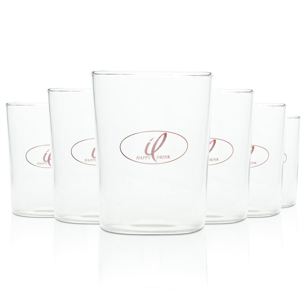 6x Il Mionetto Spritz Bicchiere Happy Drink 0,2 l Bicchieri da cocktail Tumbler Longdrink