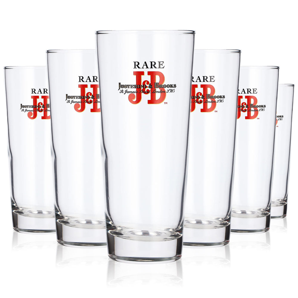 6 bicchieri da whisky J&B da 0,25 l, bicchieri da long drink Justerini & Brooks LDG (set da 6)