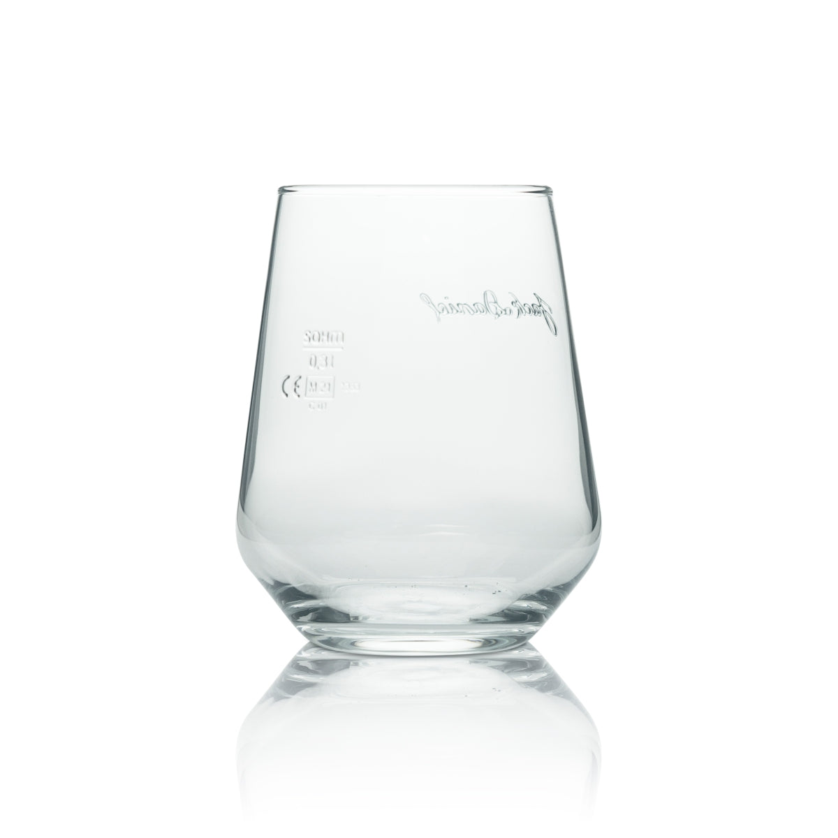 6 bicchieri tumbler Jack Daniels Whiskey con logo in rilievo – Vista 4