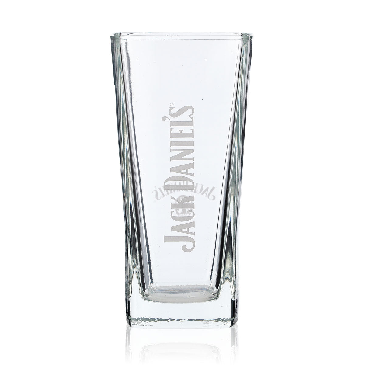 6 bicchieri da whisky Jack Daniels 0,33 l Bicchiere da long drink Logo satinato Angolare Elegante – Vista 2