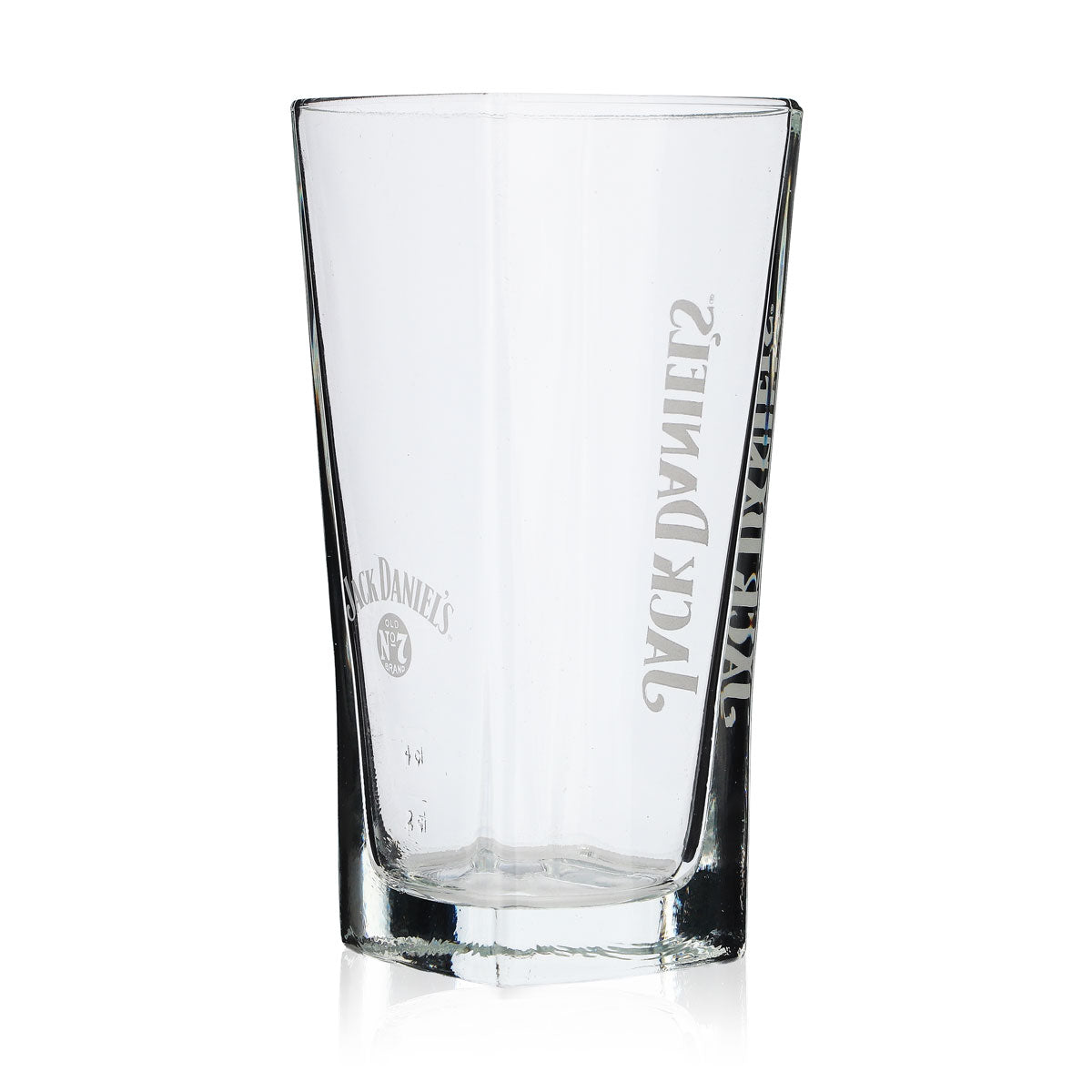 6 bicchieri da whisky Jack Daniels 0,33 l Bicchiere da long drink Logo satinato Angolare Elegante – Vista 5