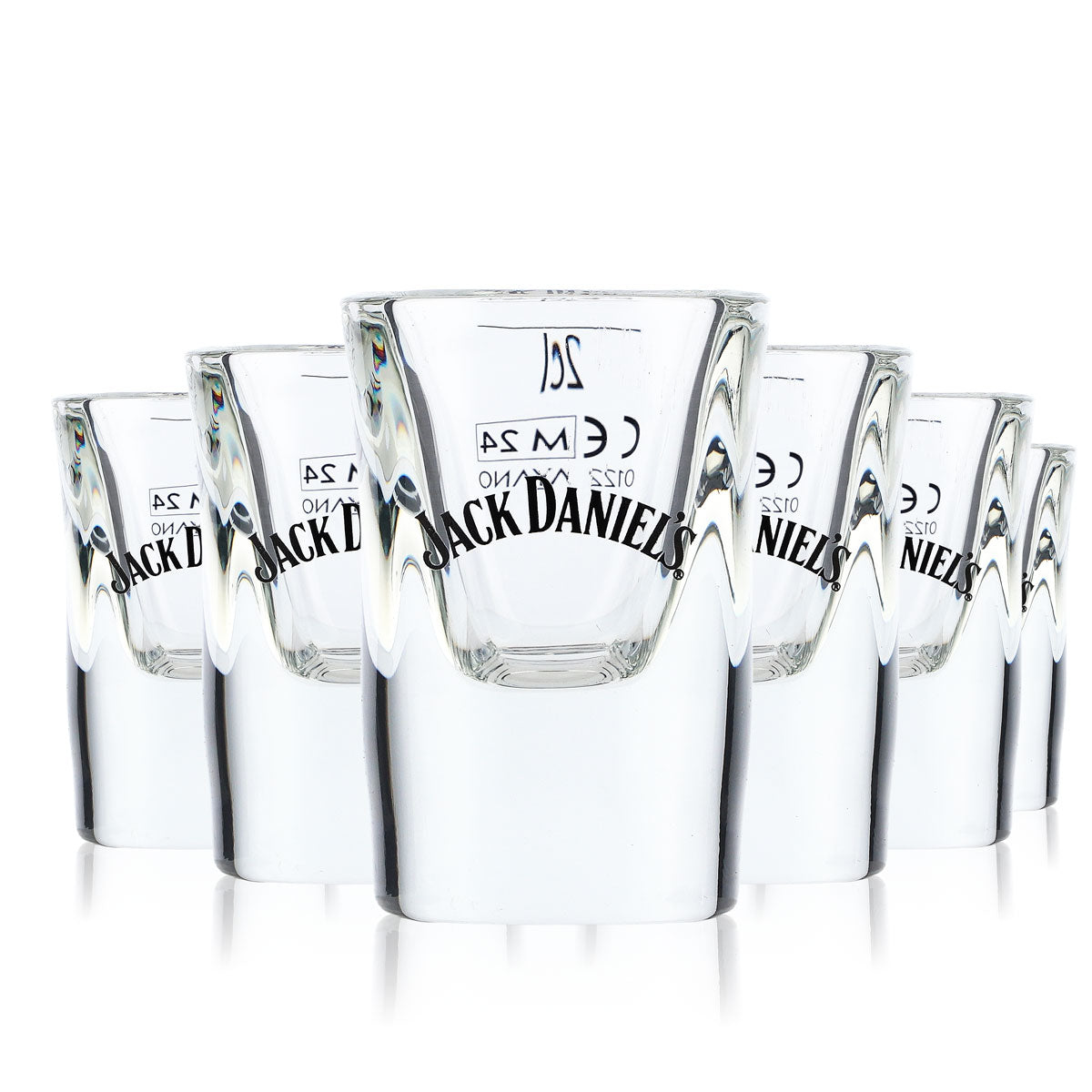 6 bicchierini da whisky Jack Daniels 2 cl Stamper Bicchierini da liquore – Vista 7