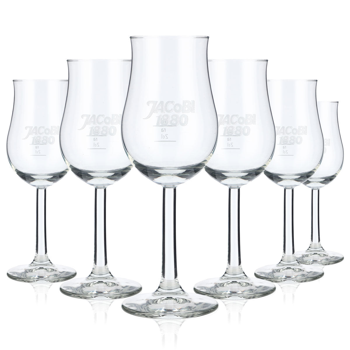 6 bicchieri da brandy Jacobi 4 cl Bicchieri da degustazione Bicchieri da degustazione – Vista 5