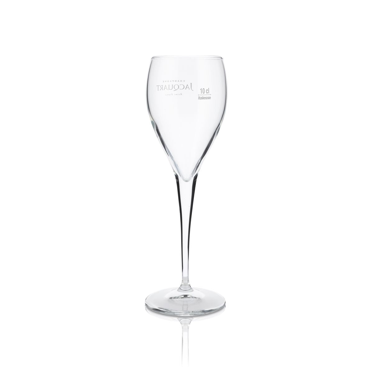 6 bicchieri da champagne Jacquart in vetro da 0,1 l, set calibrato – Vista 3