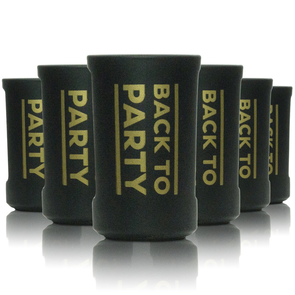 6 bicchierini da liquore Jägermeister Shotglas 2 cl Back To Party Edizione speciale Bicchieri corti