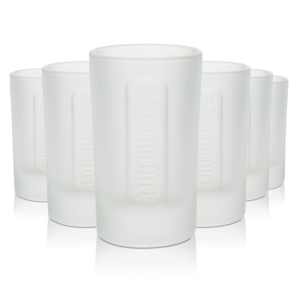 6 bicchierini Jägermeister 4 cl Bicchierini da liquore Frosted Calibrati Gastro