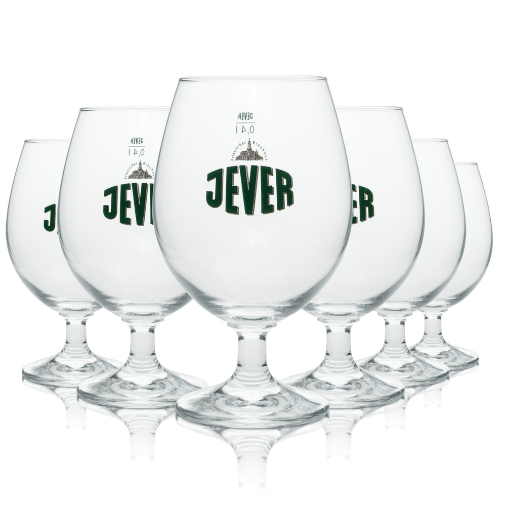 6 bicchieri da birra Jever Frankfurt Schwenker 0,4 l a forma di tulipano, bicchieri da degustazione