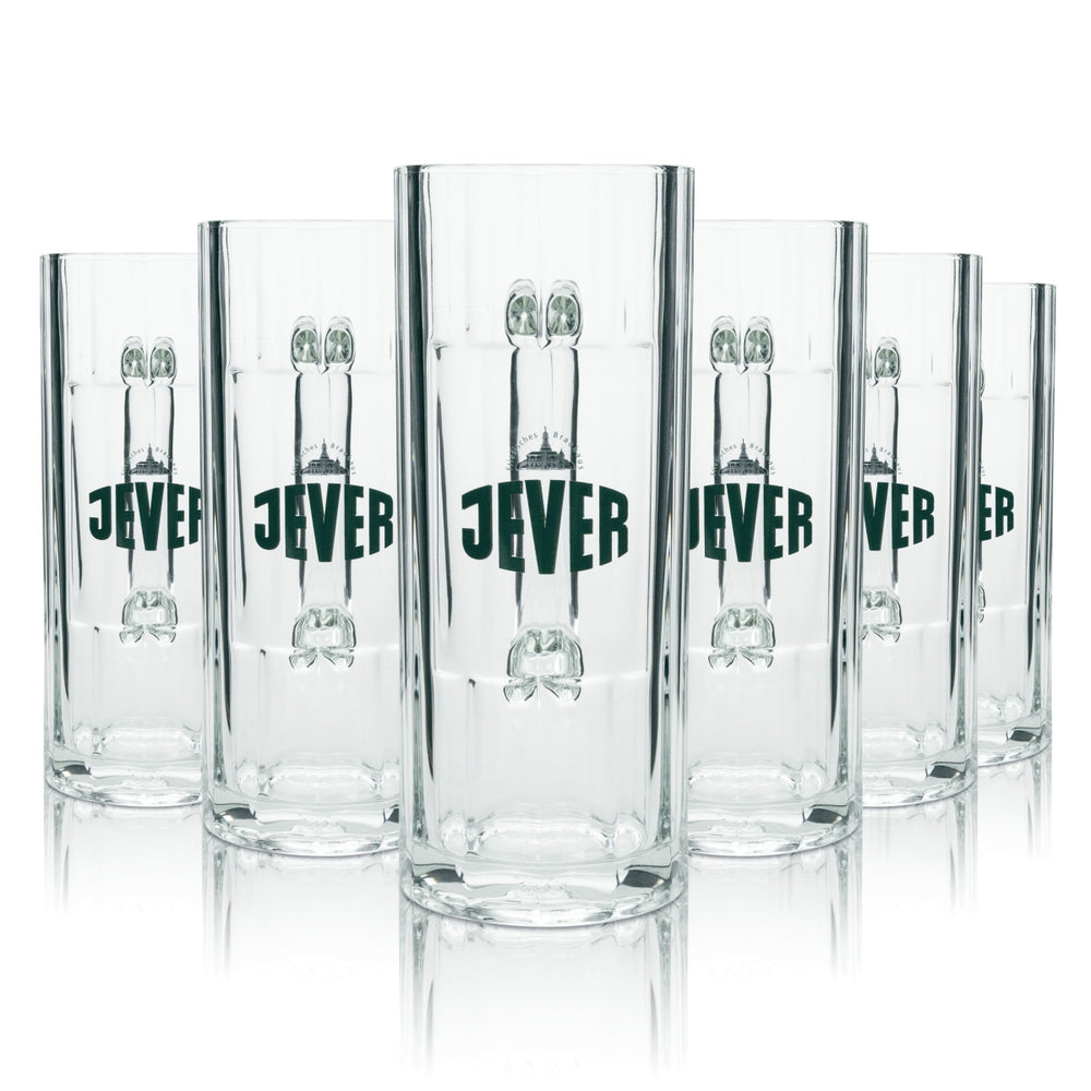 6 bicchieri da birra Jever Wallenstein 500 ml rastal