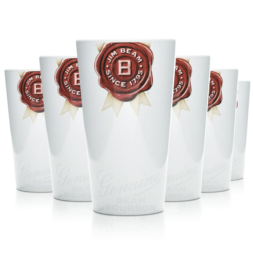 12 bicchieri Jim Beam Tazza in ceramica Vetro 0,4 l Tazza in terracotta Long drink Cocktail Whisky
