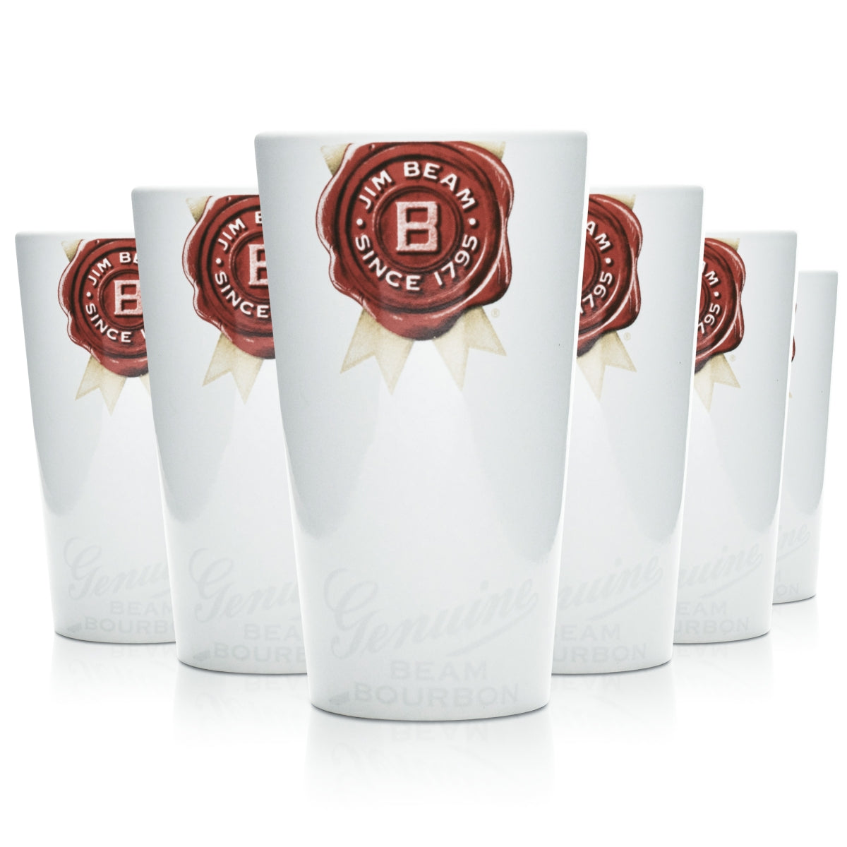12 bicchieri Jim Beam Tazza in ceramica Vetro 0,4 l Tazza in terracotta Long drink Cocktail Whisky