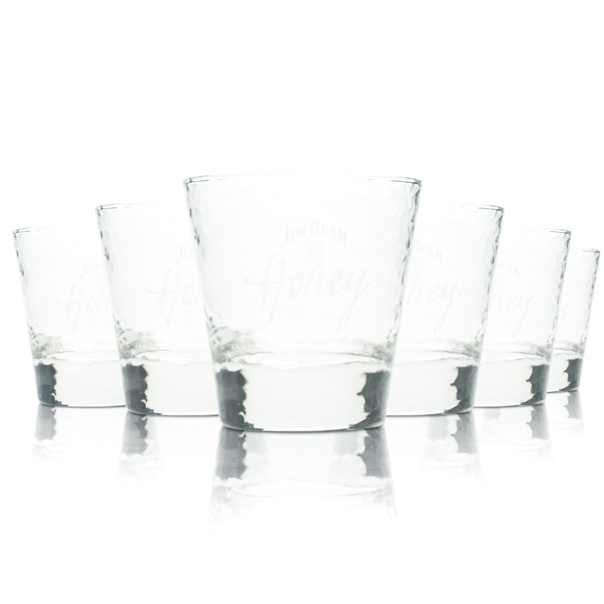 6 bicchieri da whisky Jim Beam 0,2 l tumbler long drink Honey Honeycomb bicchieri bourbon bar