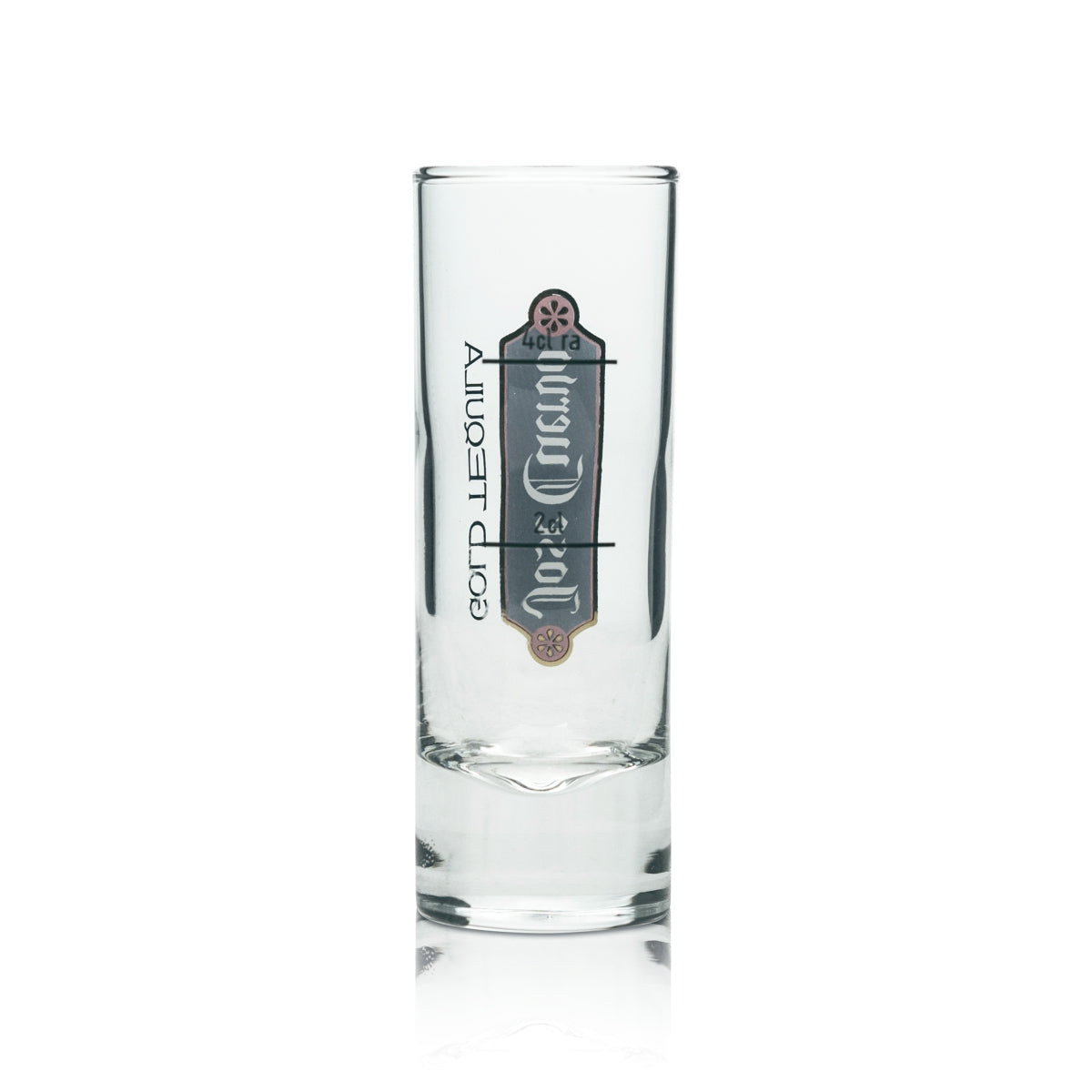 6 bicchieri da tequila Jose Cuervo 4 cl bicchieri da tequila dorati bicchieri da shot – Vista 3